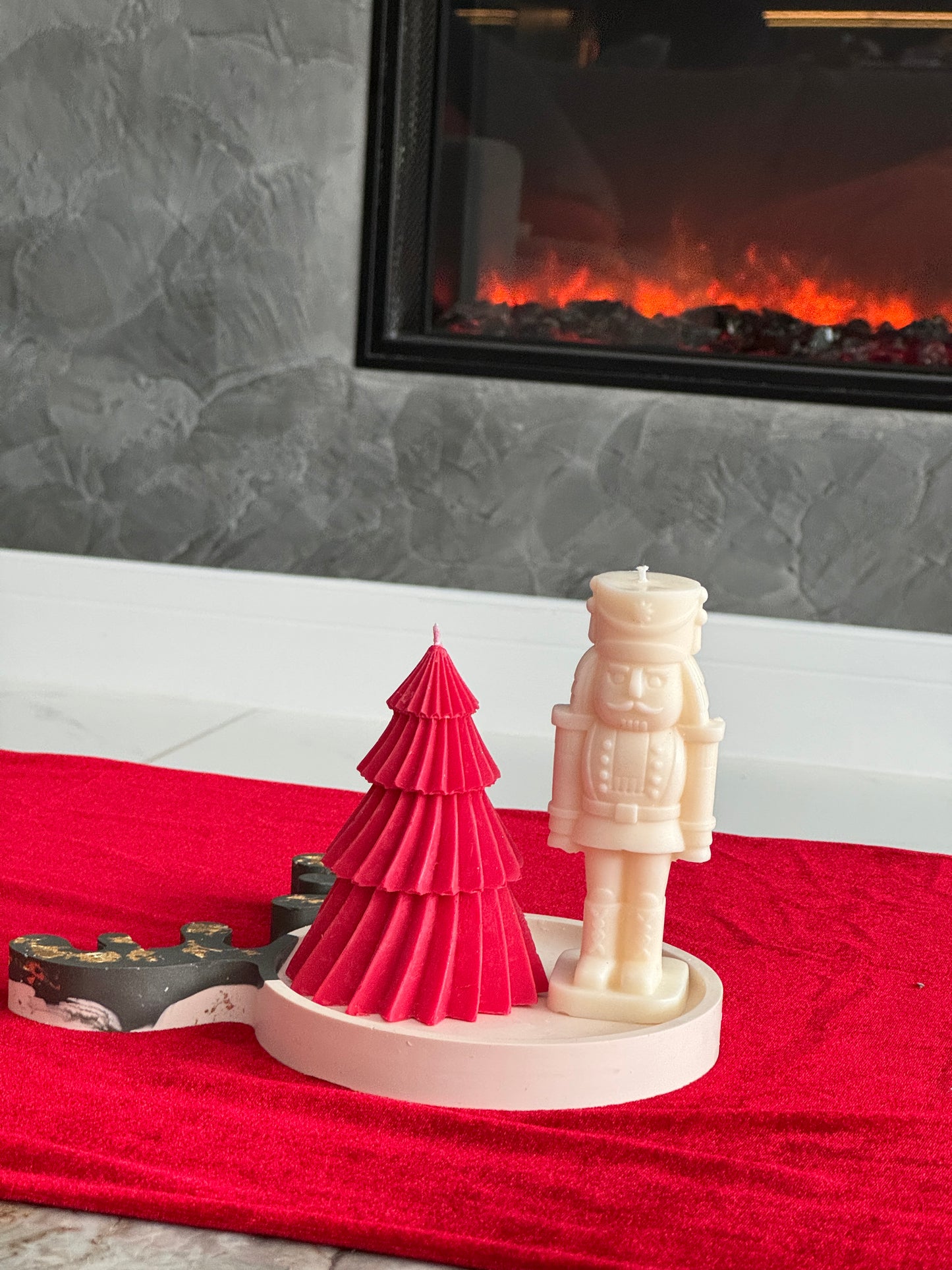 Nutcracker Candle